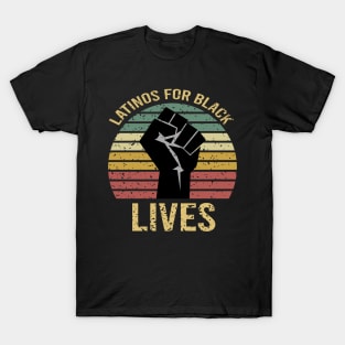 Latinos For Black Lives T-Shirt